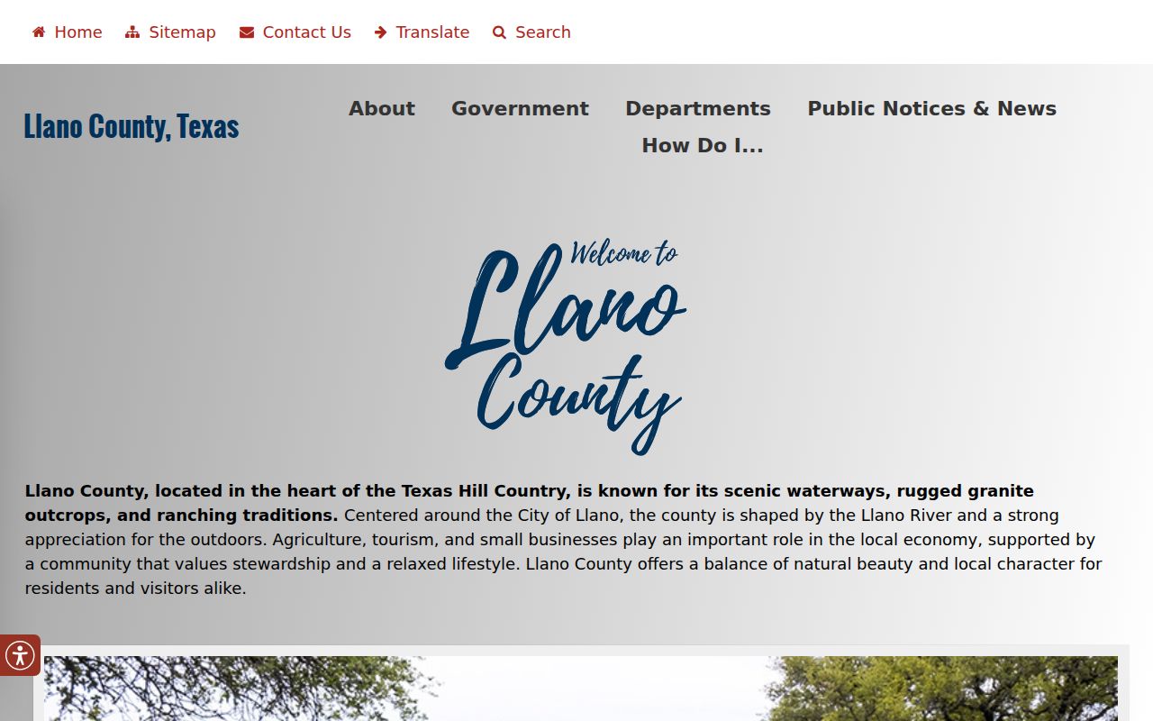Llano County arrest records official Sheriff Office page